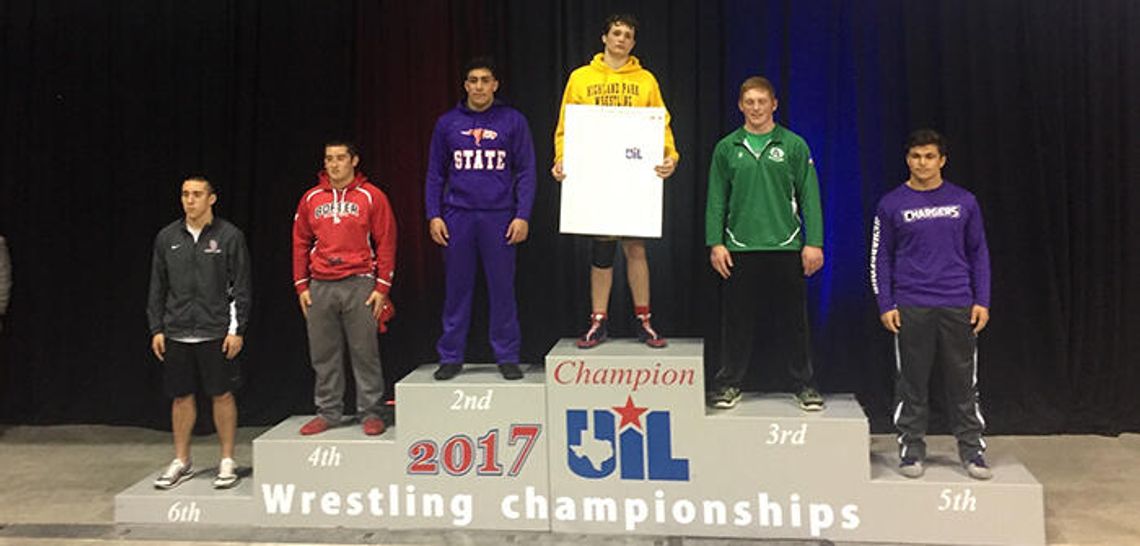 Tigers take the podium at state wrestling meet