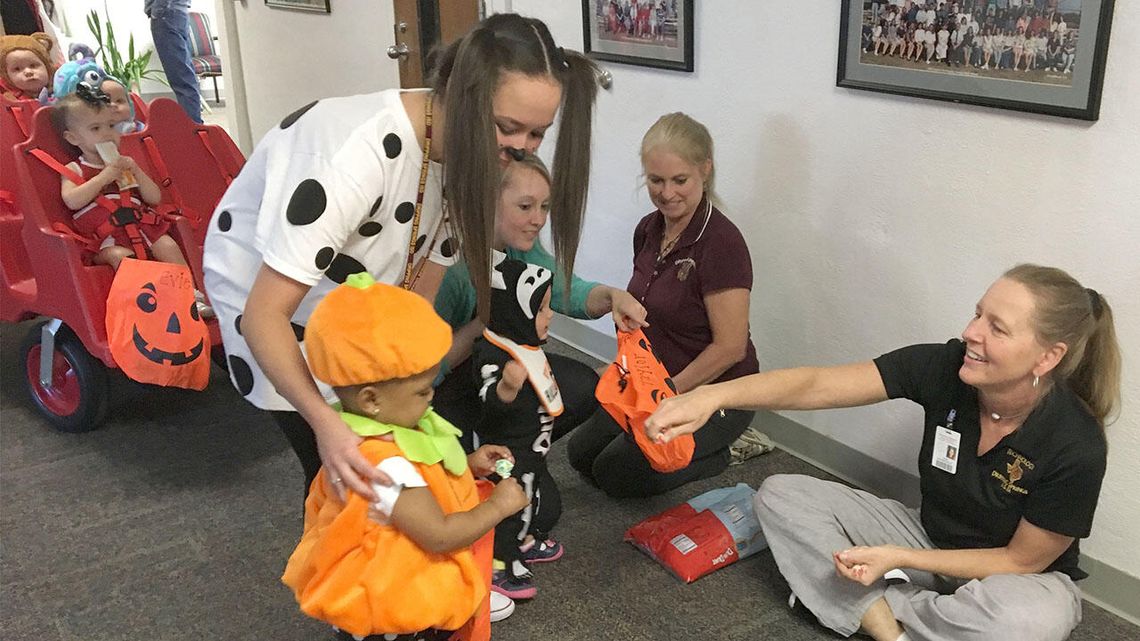 Treats, tricks for tiny Tigers