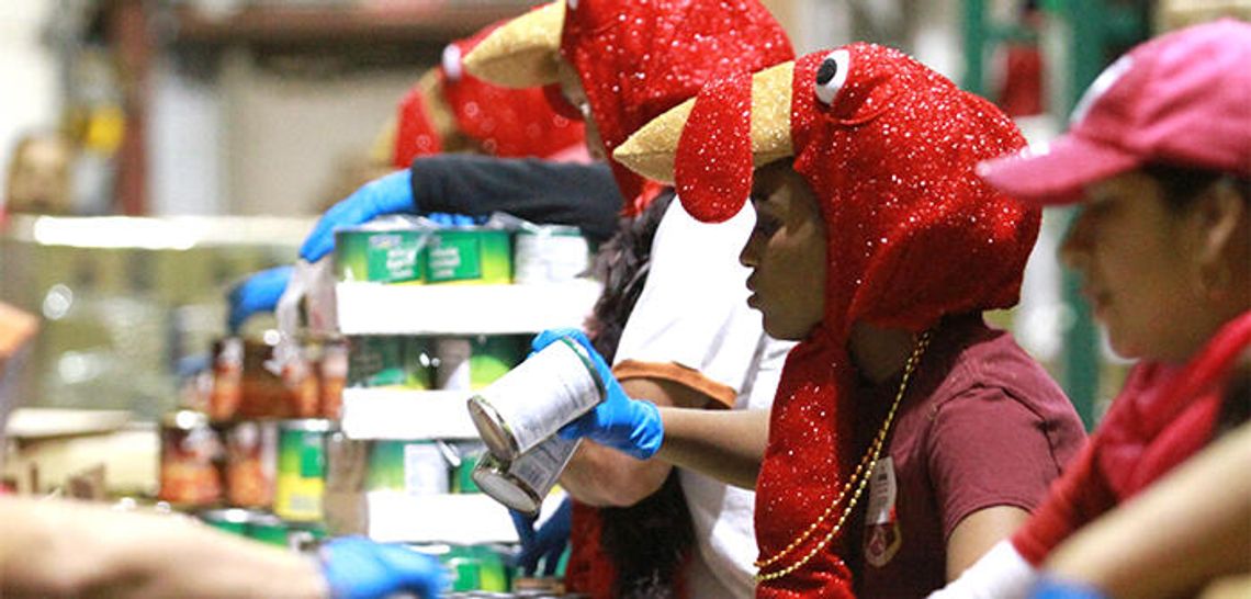 Turkeys tackle hunger in Buda