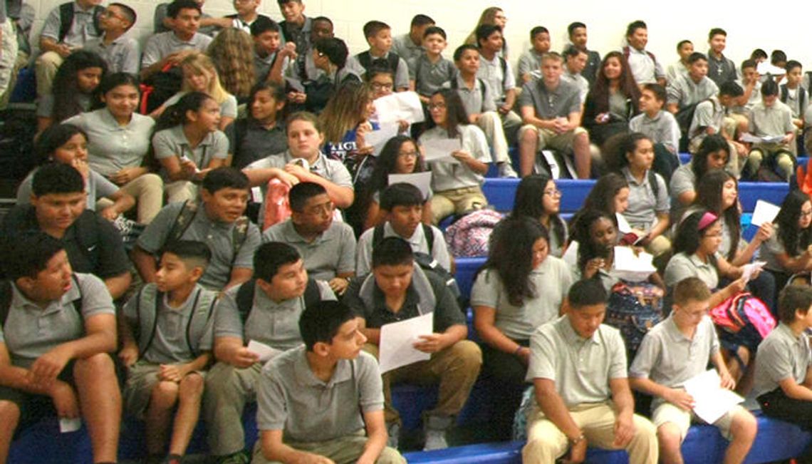 Uhland Elementary School looks at standardized dress for success