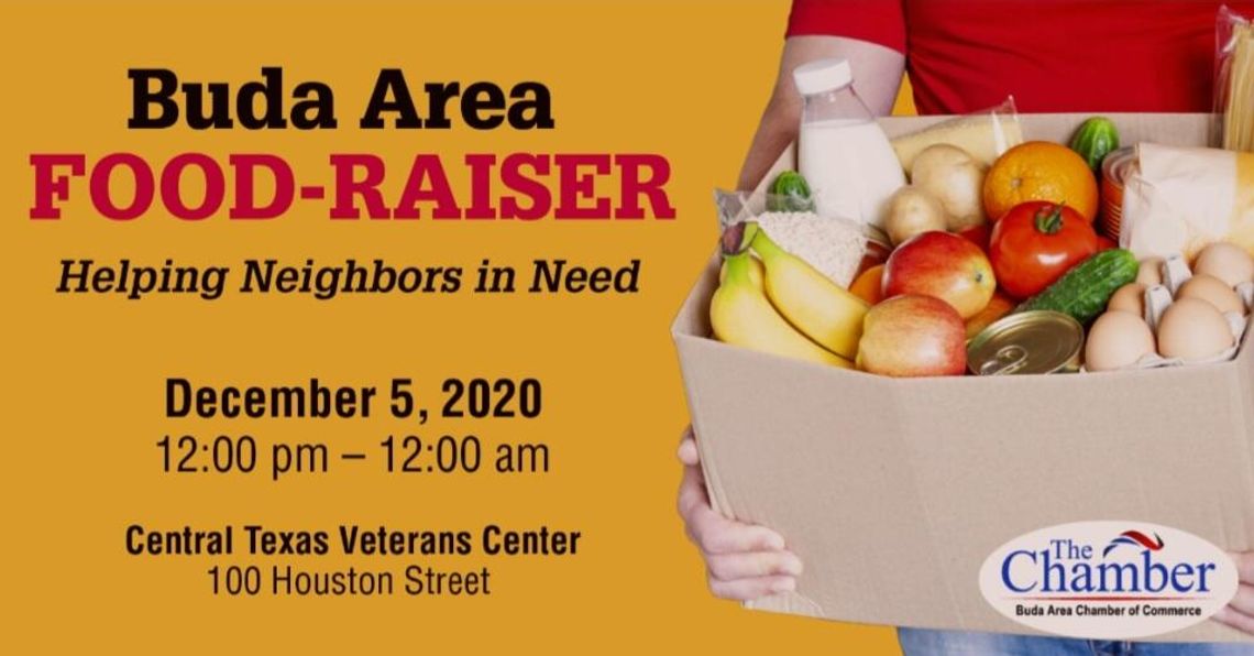 Update: Buda to host 12-hour Food-Raiser in time for Christmas