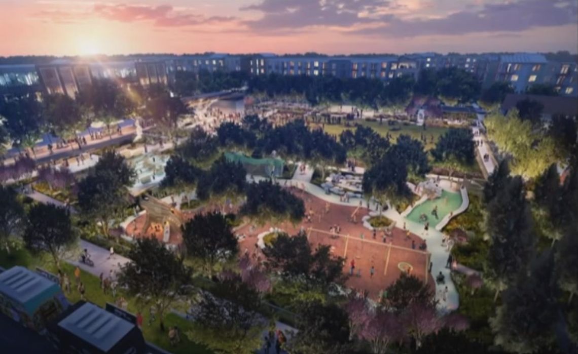 Uptown Kyle, Central Park still undergoing design development