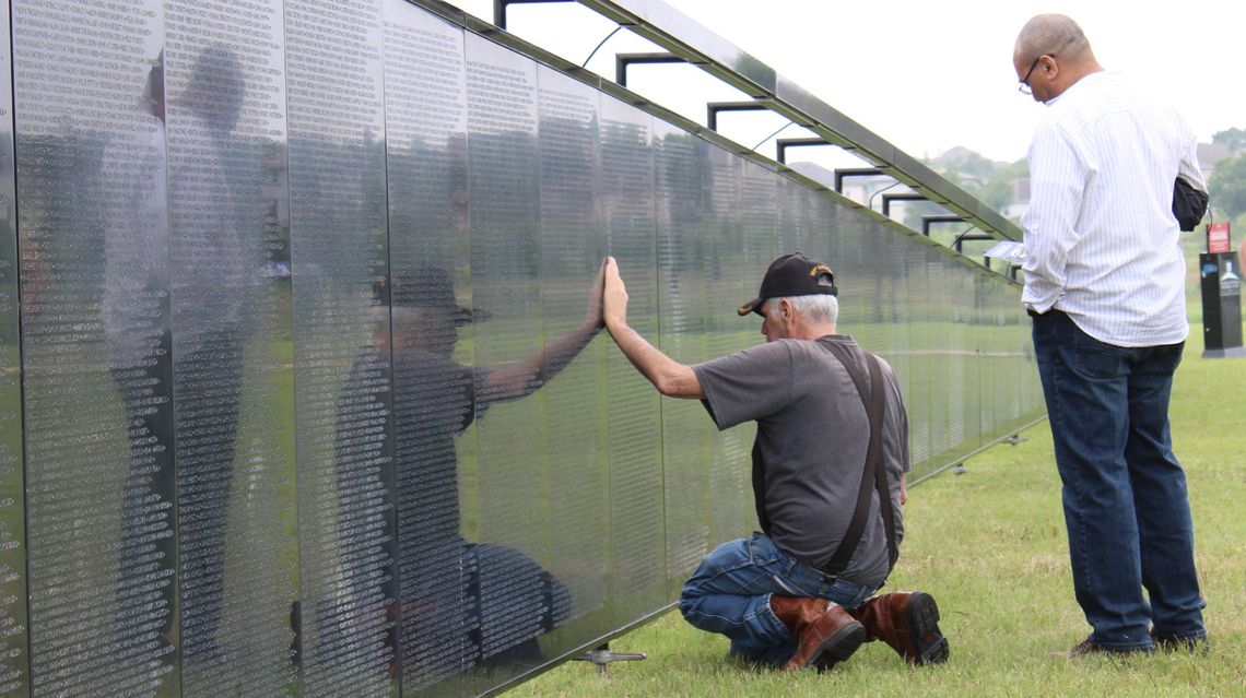 Vietnam Veterans Memorial replica visits Kyle Vietnam Veterans Memorial replica visits Kyle