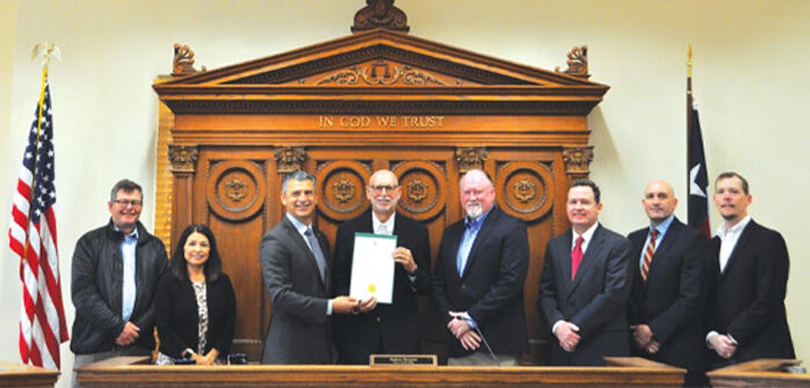 Walt Krudop honored for service to NHCESD #1