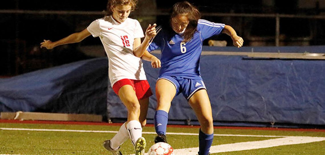 Westlake soccer ties the game up on Lady Rebels