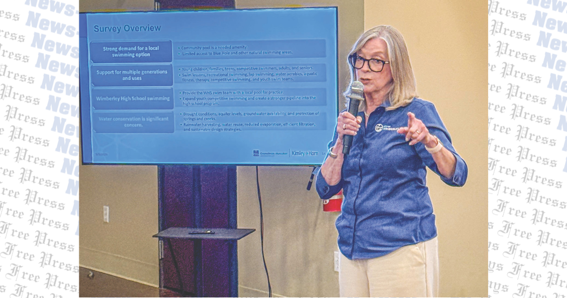 Wimberley aquatic center study draws questions over cost, water use
