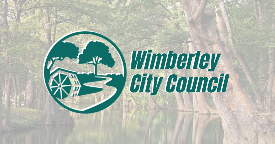 Wimberley City Council signs multiple proclamations