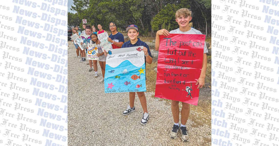 Wimberley community walks together for suicide prevention