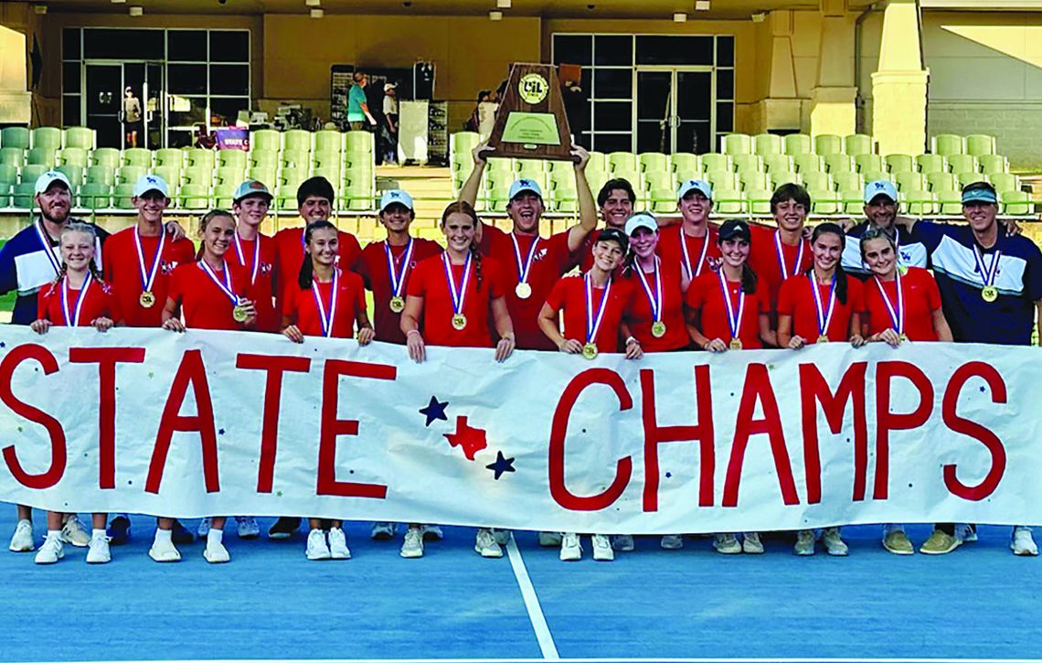 Wimberley High School tennis wins State championship Wimberley High School tennis wins State championship