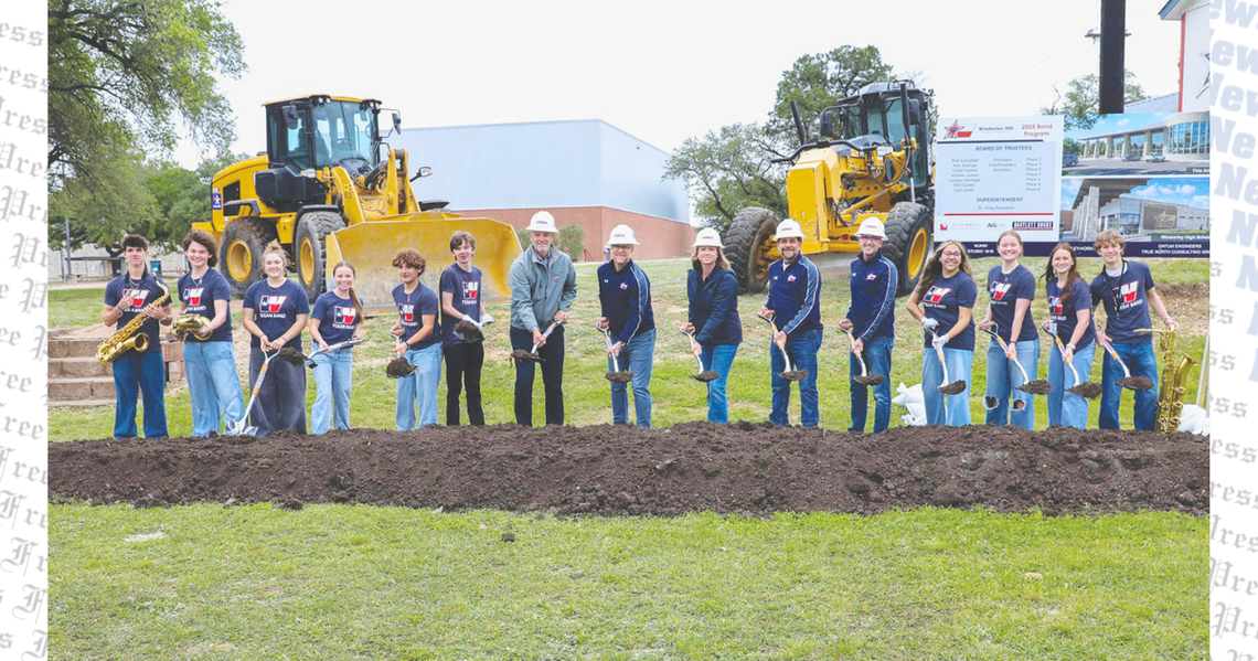 Wimberley ISD breaks ground on bond projects