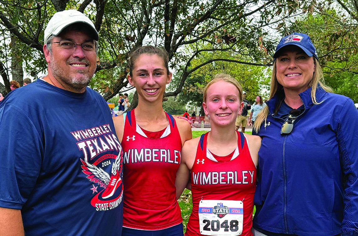 Wimberley runs cross country at State