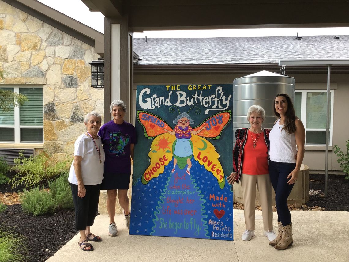 Wimberley seniors raise butterflies for upcoming festival