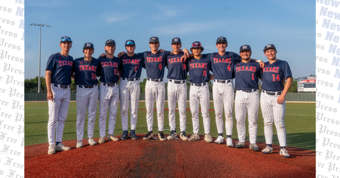 Wimberley Texans baseball claims district title