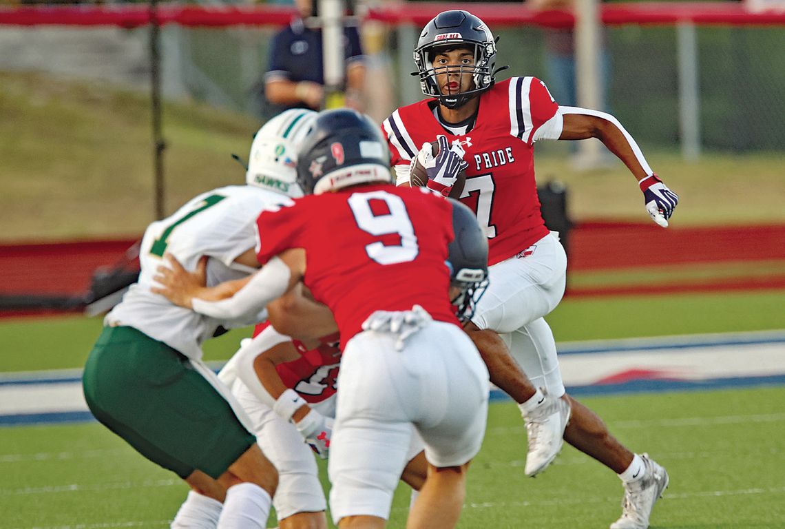 Wimberley Texans secure 46-0 win in season opener