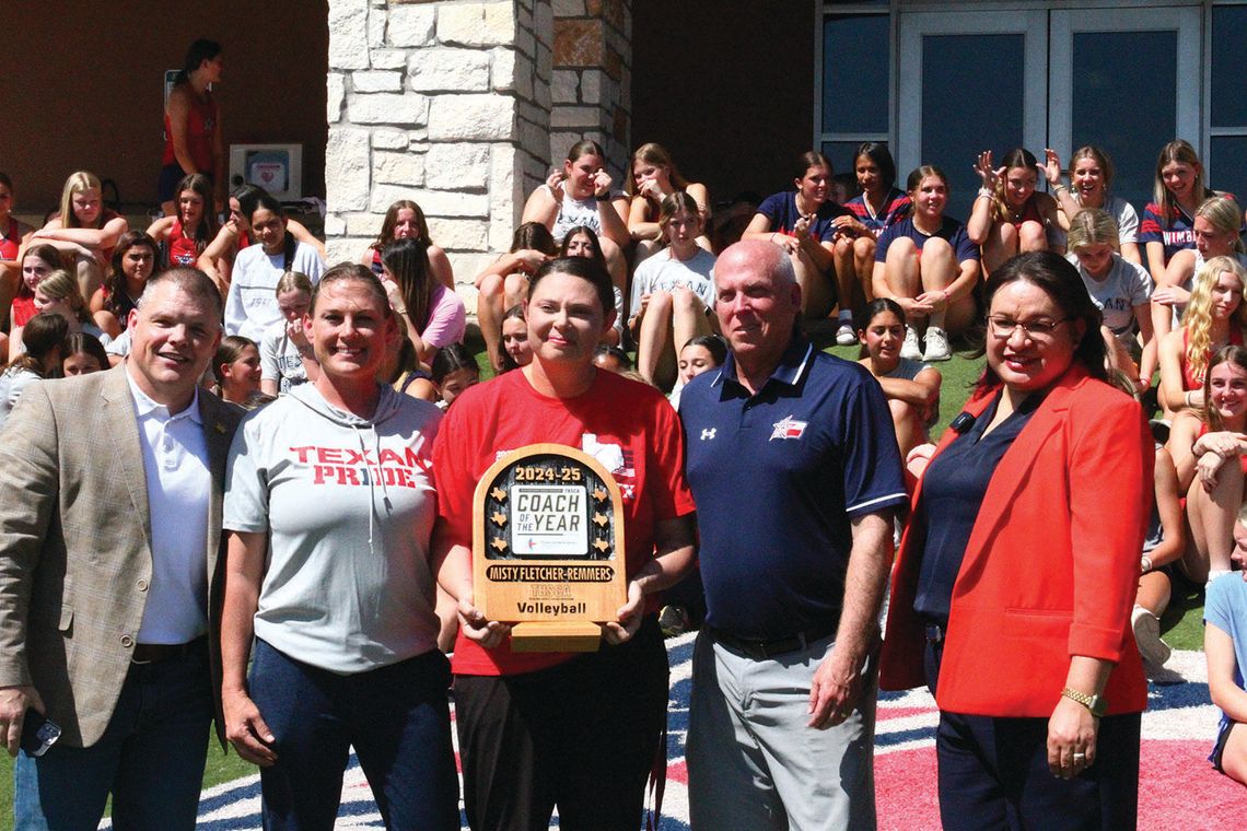 Wimberley volleyball coach awarded Coach of the Year