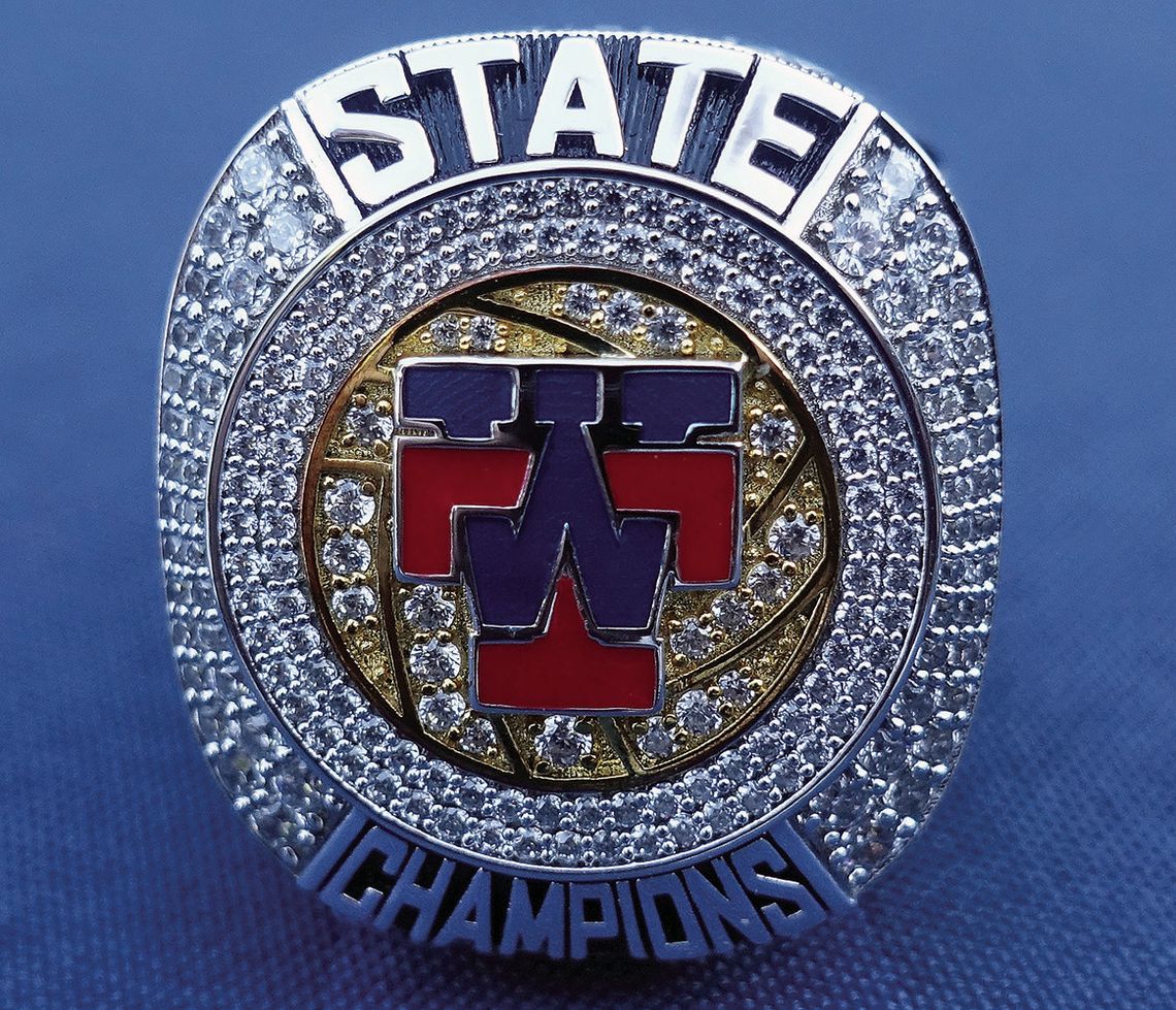 Wimberley High School volleyball receives State Champion rings
