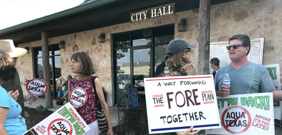 Wimberley wastewater treatment contract terminated despite protests