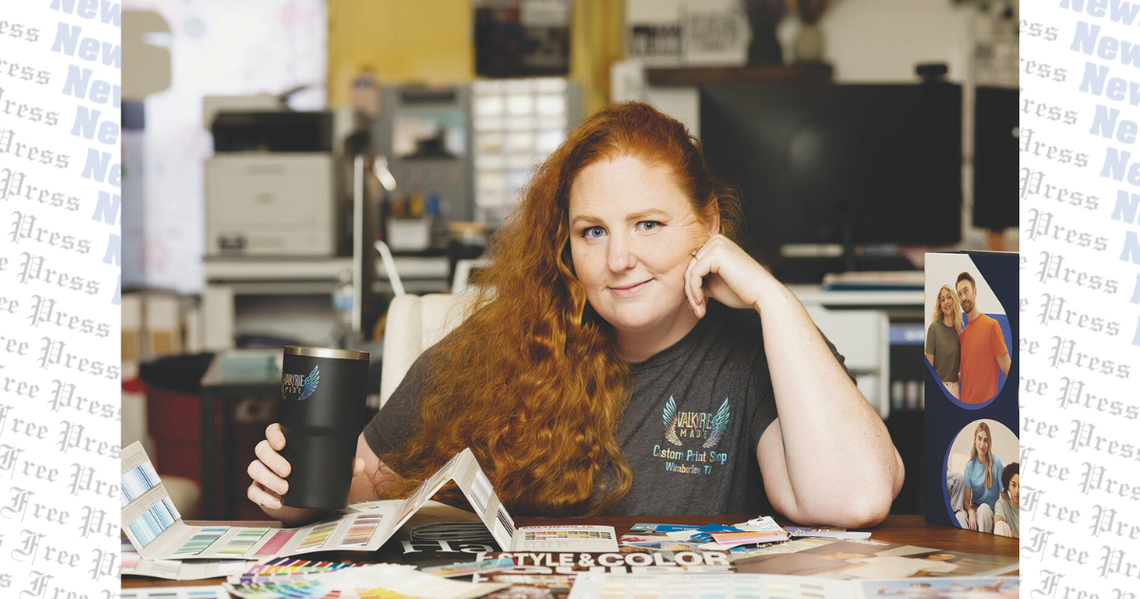 Wimberley woman turns hobby into printing business