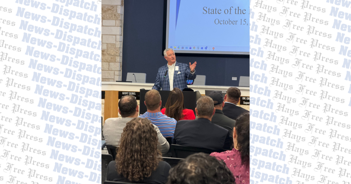 Superintendent Dr. Eric Wright shares Hays CISD district update, aims to shift public education reputation