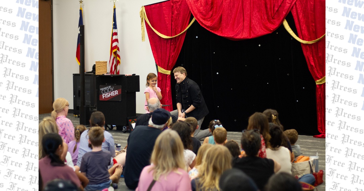 Magician Cody Fisher delights young and old at Buda Public Library